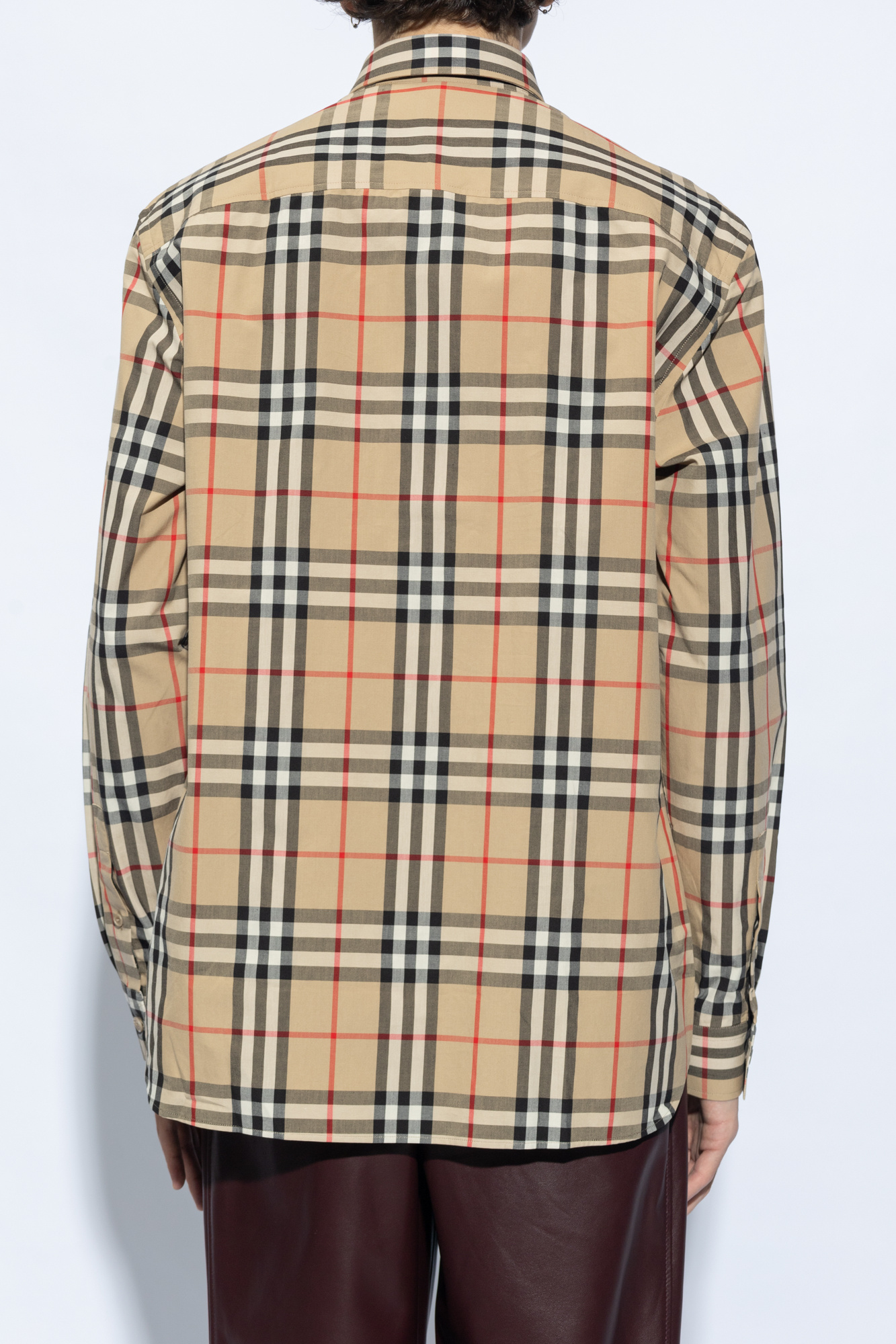 Burberry Shirt with 'Nova Check' pattern | Men's Clothing | Vitkac